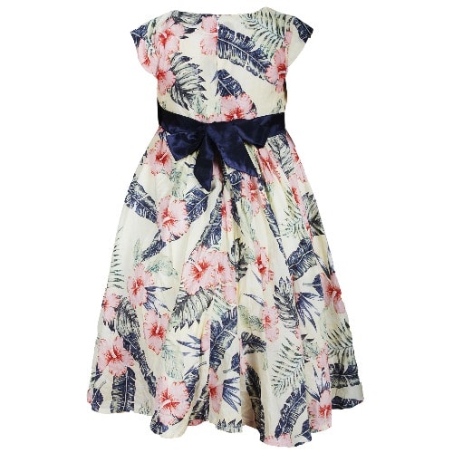 - Multicolored Girl Cotton Dress