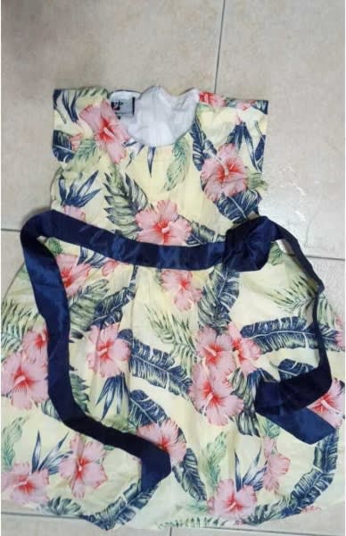 - Multicolored Girl Cotton Dress