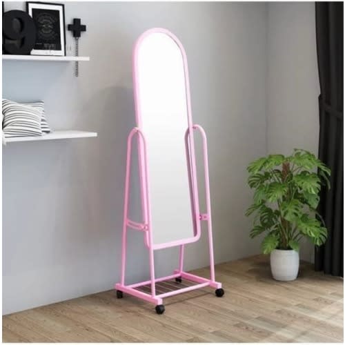 Moveable Dressing Mirror - Pink