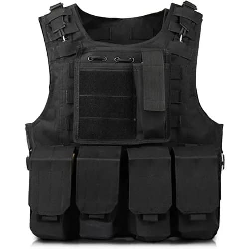 Tactical Jacket With Plate Carrier