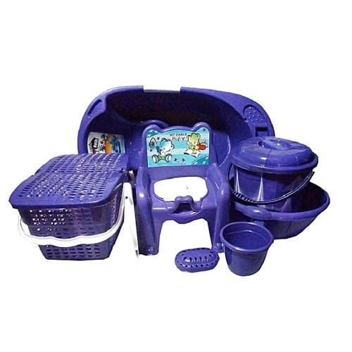 Baby Bath Set - Purple