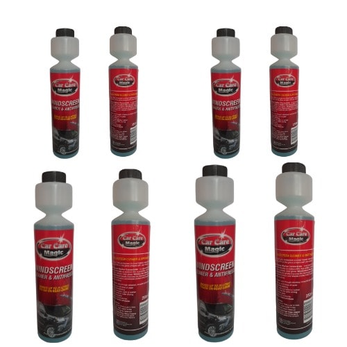 Care Magic - Windscreen Washer & Anti Freeze - 250ml - 8 Pieces