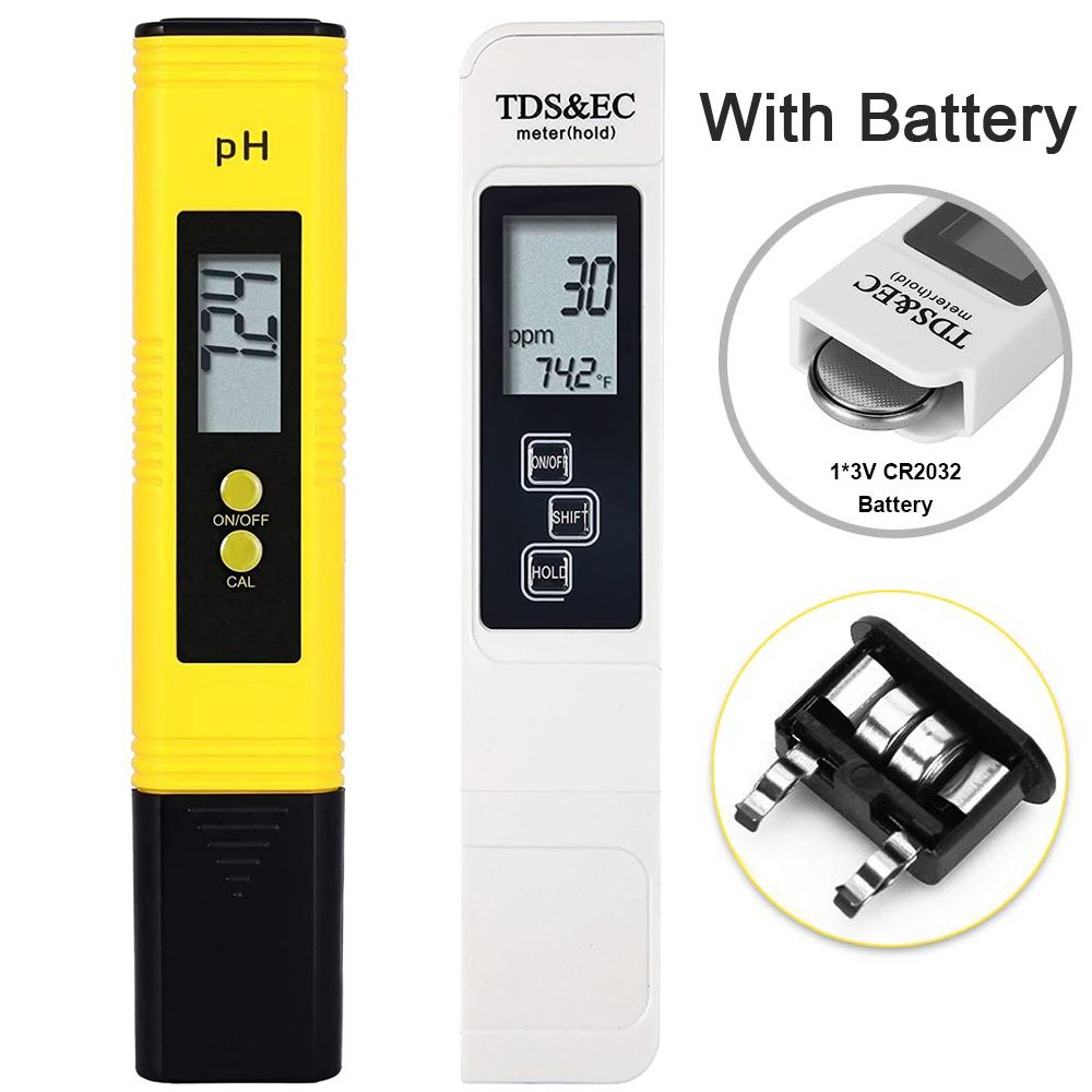 PH PH TDS Quality Meter Meter 0-14 Digital Water & Tester