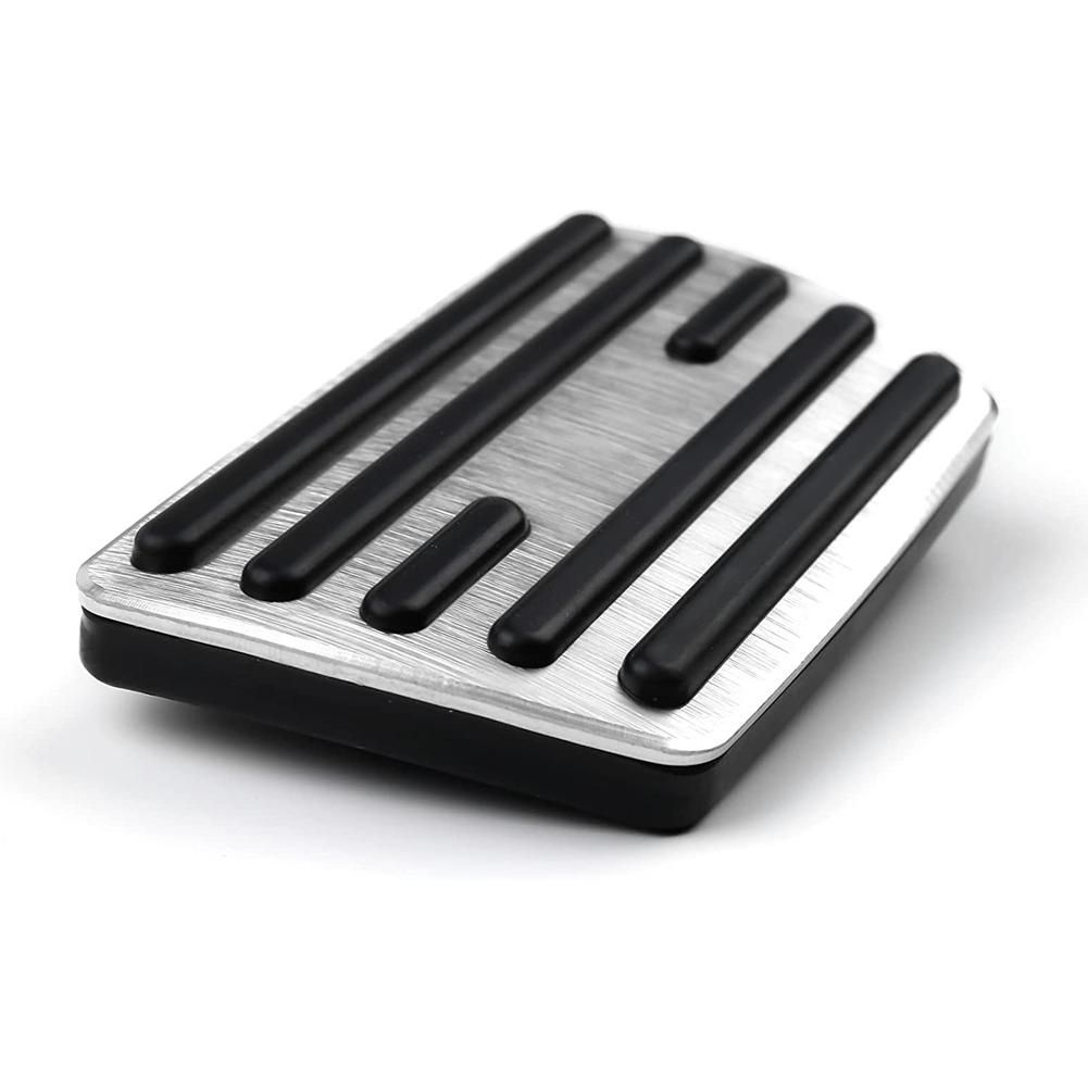 Anti Slip Foot Pedal Covers Gas Brake Accelerator Pedal Pad for Honda Civic Accord CRV Odyssey Pilot Accessories,Silver