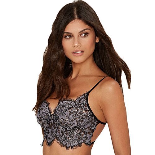 Sexy Women Transparent Camisole Vest Bandage Ultrathin Bra Crop Top