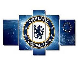 Chelsea 5 Piece Canvas Wall Frame