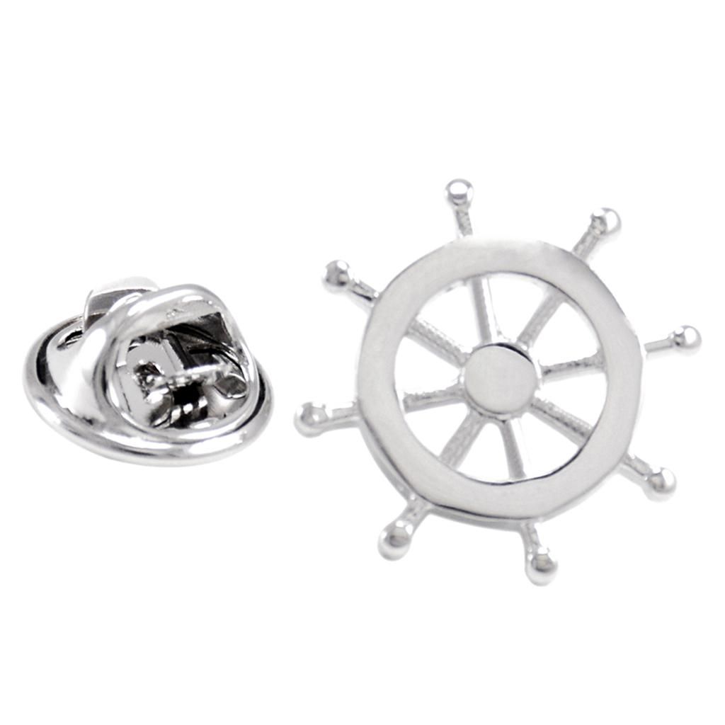 Vintage Brooch Pin Button, Steering Wheel Pin Badge Pins -