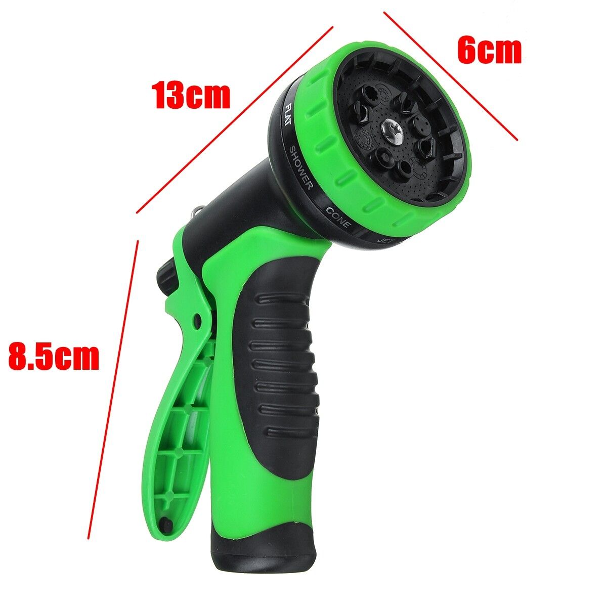 50/75/100FT Upgraded Expandable Garden Water Hose Function Spray Nozzle Green 100FT