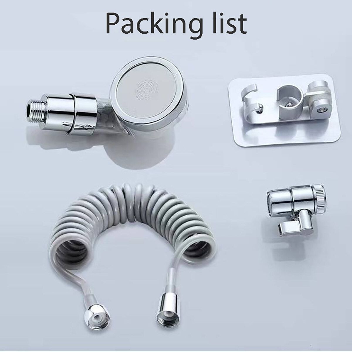 1/2 Inch Hot/Cold Mixing Handheld Sink Sprayer Toilet Wash Bidet Clean Sink Hose Tap Shower Head Anti Splash Bathroom