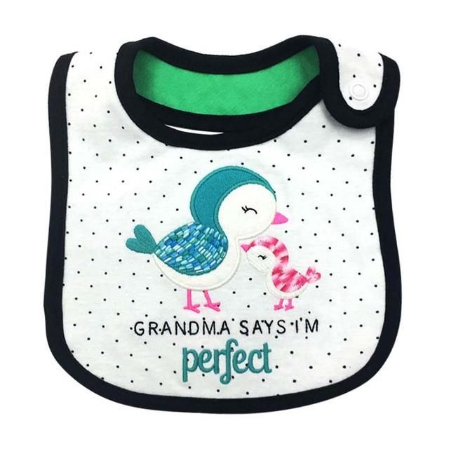4PCS Baby Bibs  Baby Waterproof Saliva Towel