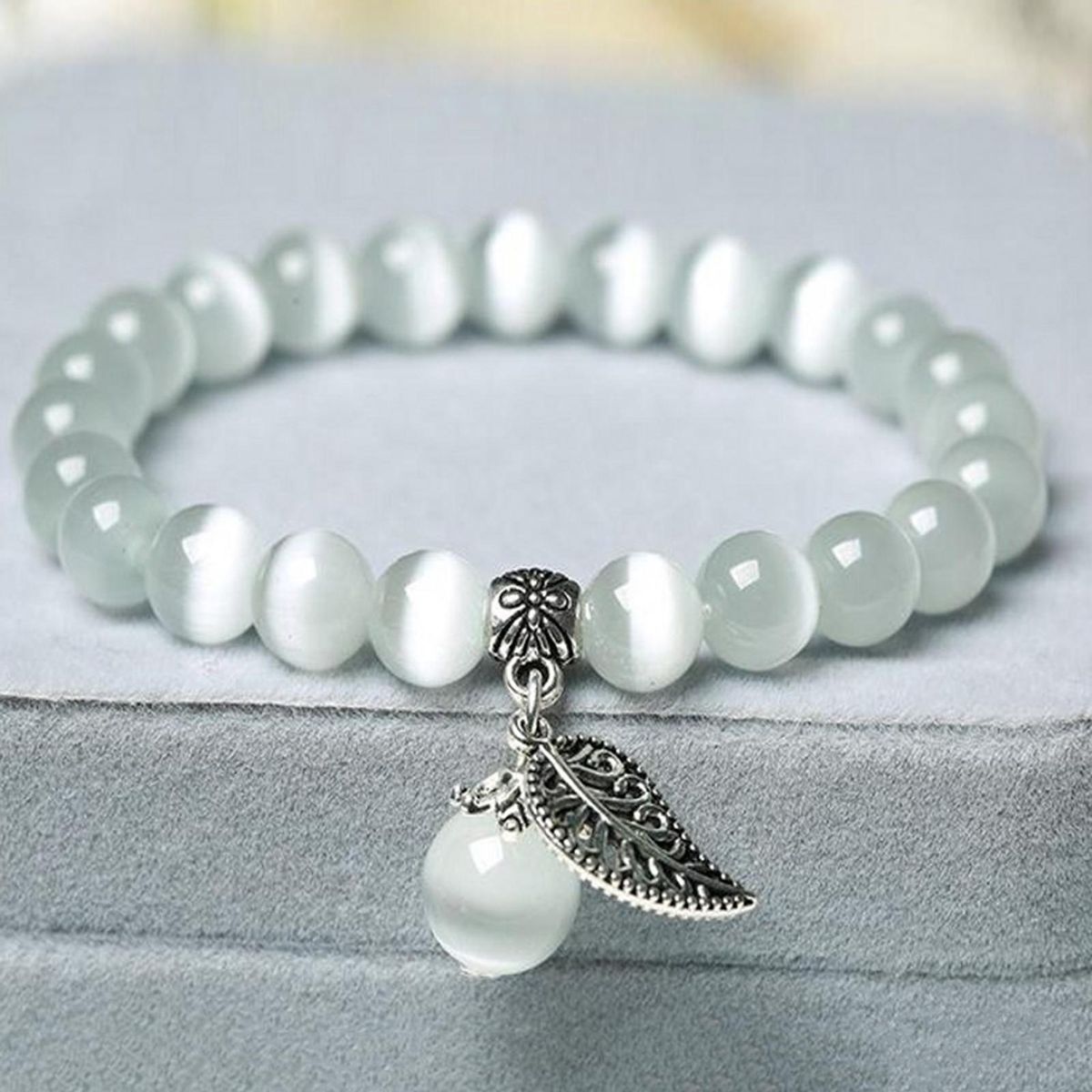 Wrist Bracelet Female Beaded Bracelet White