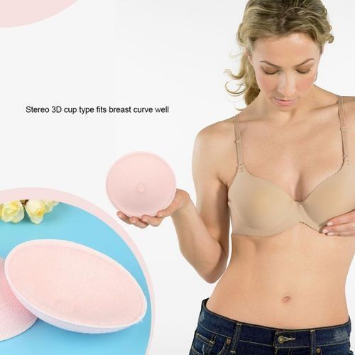 6pcs Washable Reusable Soft Cotton Breast Pads