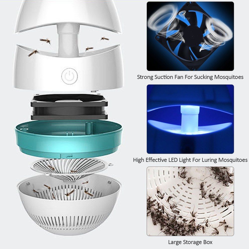 Electronic Lamp Safe USB Powered LED Lamp For Home Kitchen
