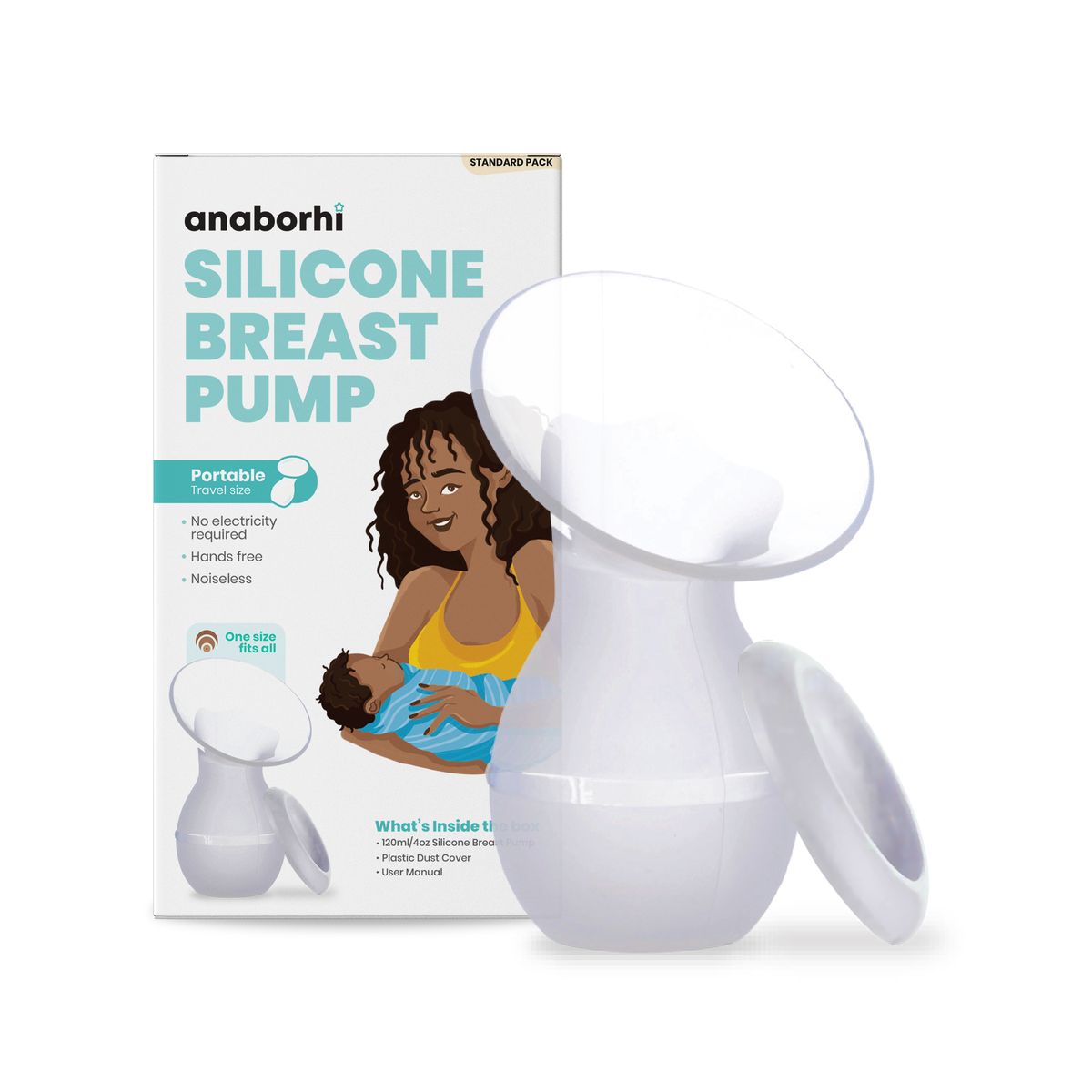 Silicone Breast Pump - Manual - Hands Free - Affordable-Best