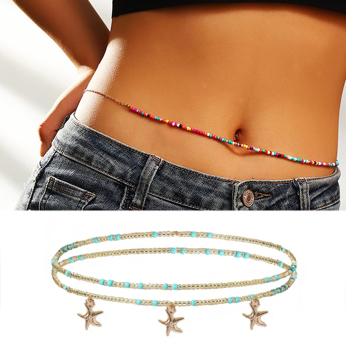 Body Chain Bohemian Layered Waist Chain G