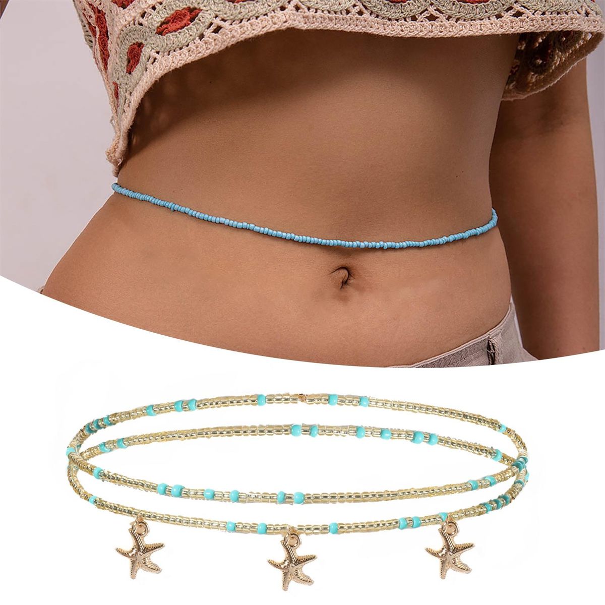 Body Chain Bohemian Layered Waist Chain G