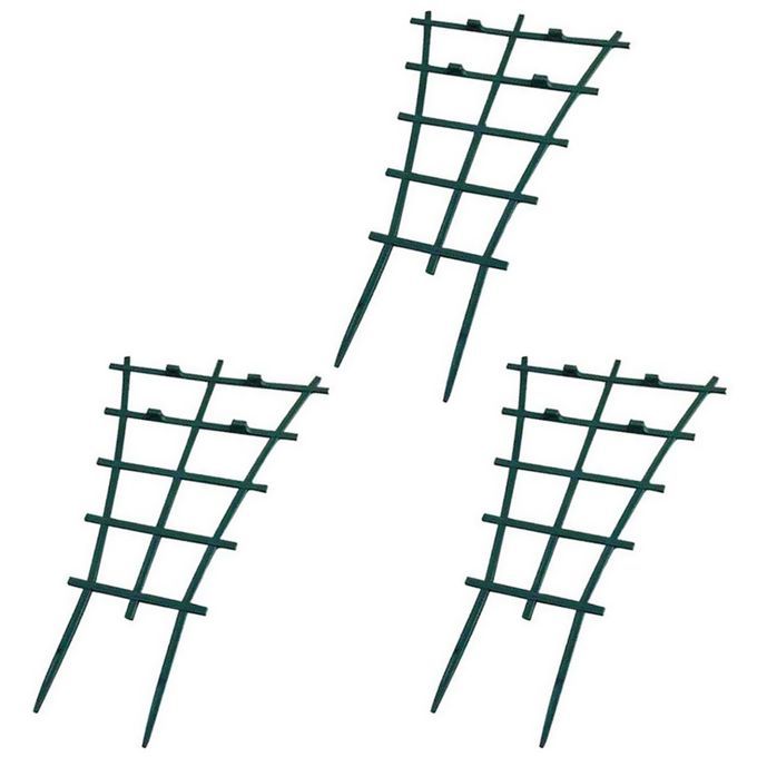 Garden Trellis Plastics Superimposed Climbing Plants