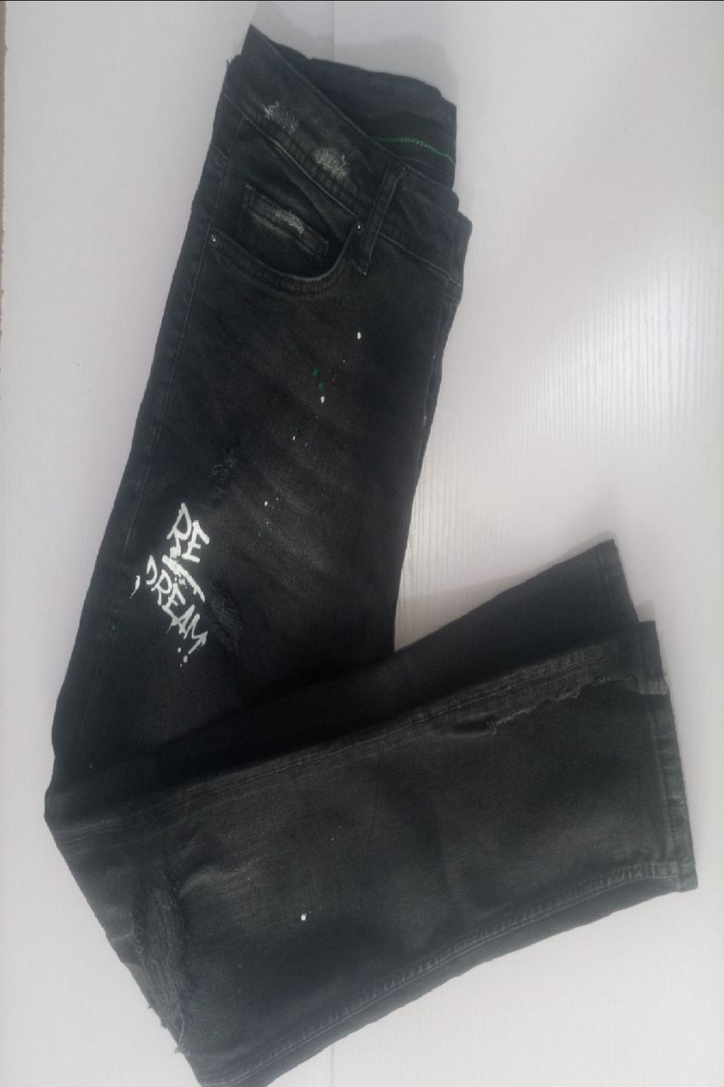Men Stock Jeans - Turkey Jeans For Men -Black