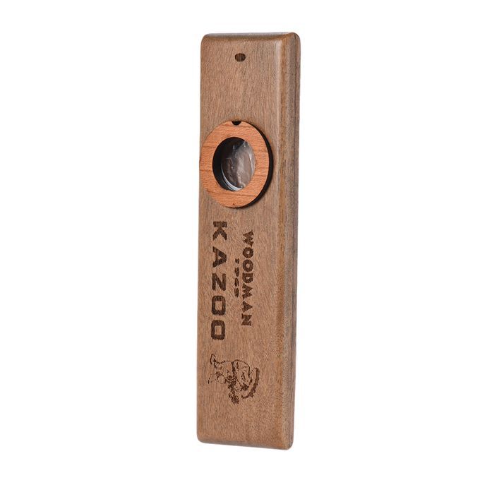 Wooden Kazoo Musical Instrument Ukulele Guitar Partner Wood