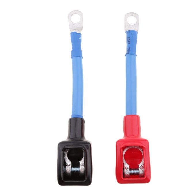 Universal 1 Pair Car SUV Battery Extension Wire Connector Coupler