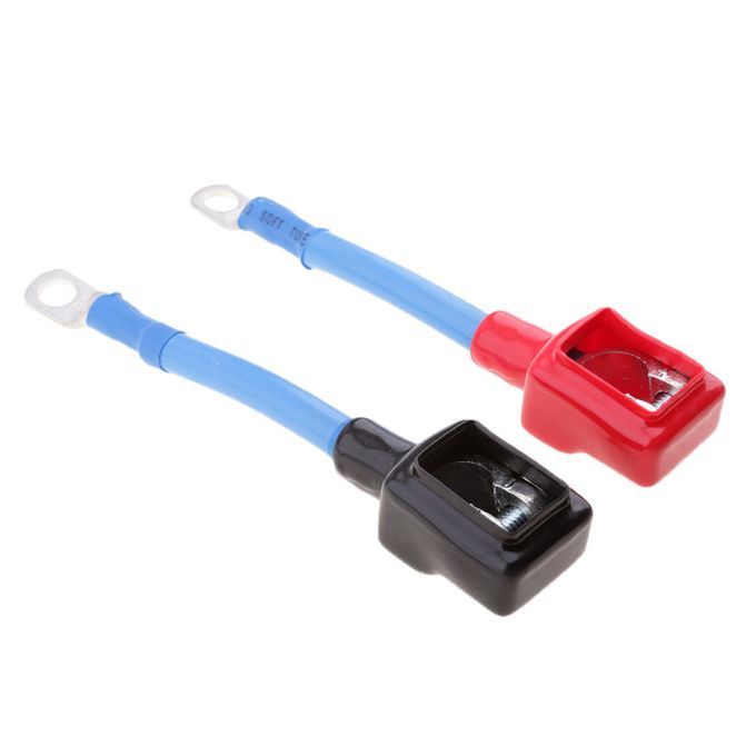Universal 1 Pair Car SUV Battery Extension Wire Connector Coupler