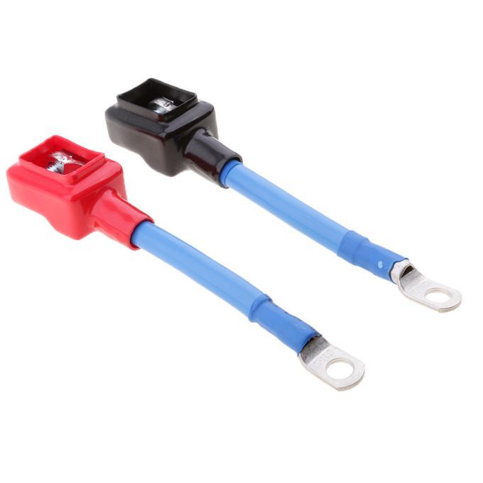 Universal 1 Pair Car SUV Battery Extension Wire Connector Coupler