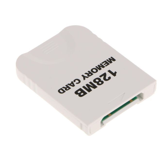 128MB Memory Card Saver For   Wii Gamecube NGC Console 2043 Blocks