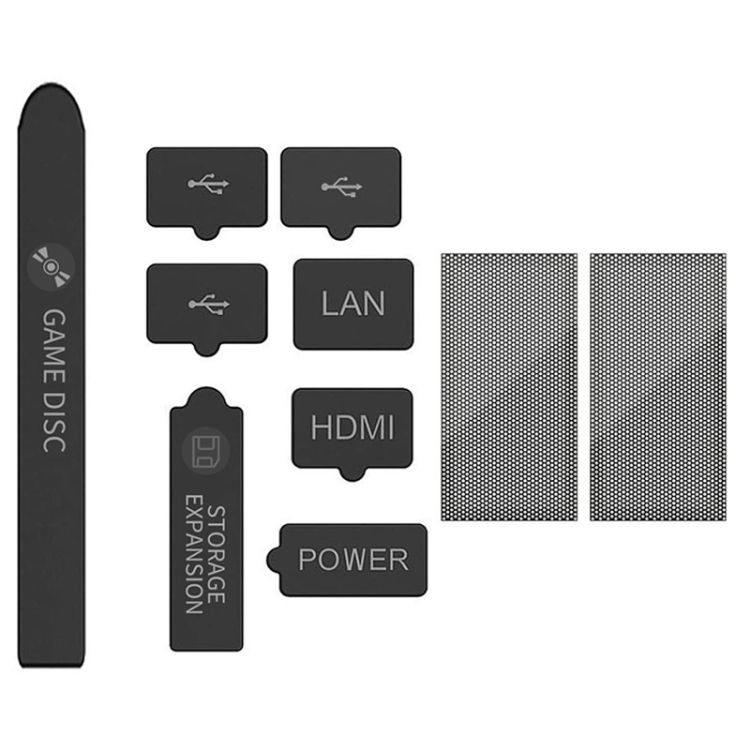 For XBOX Series S/X Host Dust Plug ,Style: Deluxe Edition