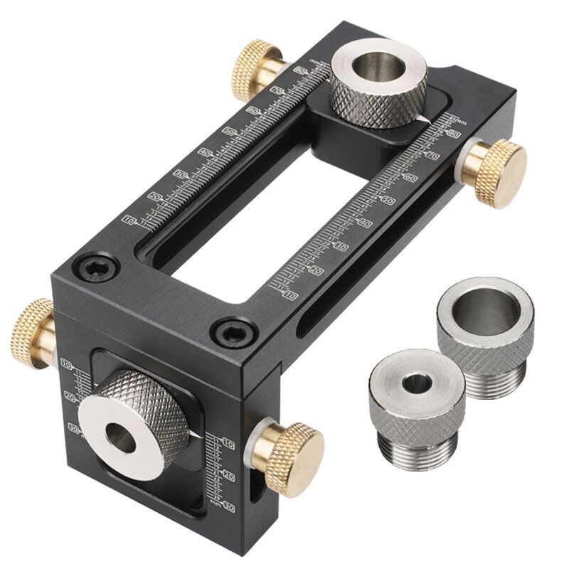 6/8/10/12mm Hole Punch Locator Flat Screw Woodworking Drill