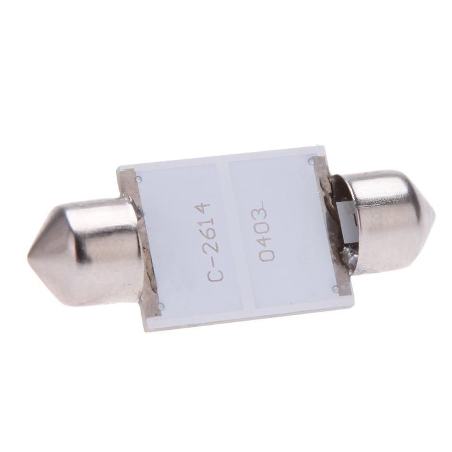 3W COB LED Car Interior Ceiling Light lamp  36mm White