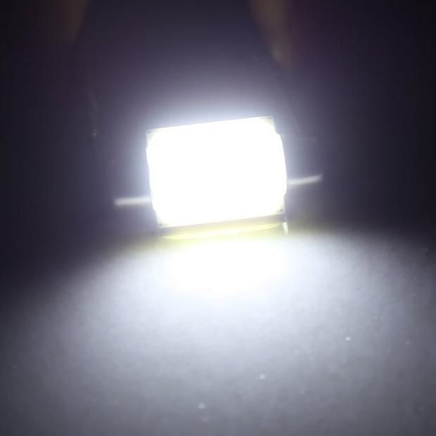 3W COB LED Car Interior Ceiling Light lamp  36mm White