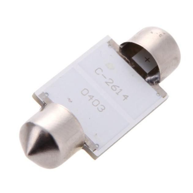3W COB LED Car Interior Ceiling Light lamp  36mm White