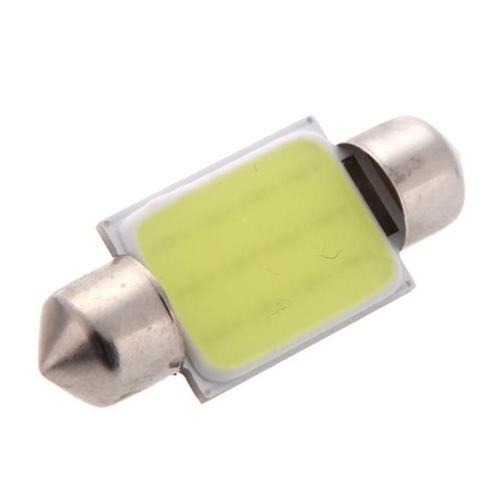 3W COB LED Car Interior Ceiling Light lamp  36mm White