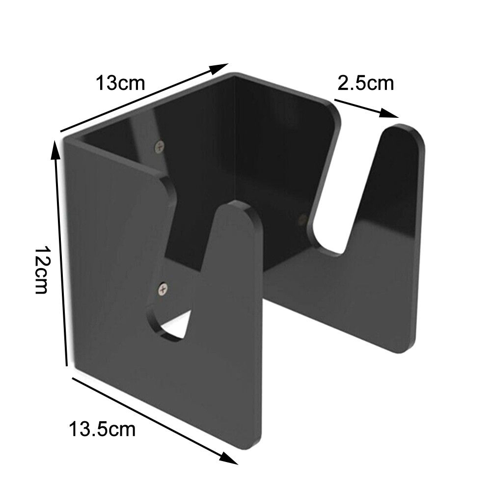 U-Shape Two Tooth Hook Wall-Mounted Skateboard Ledge