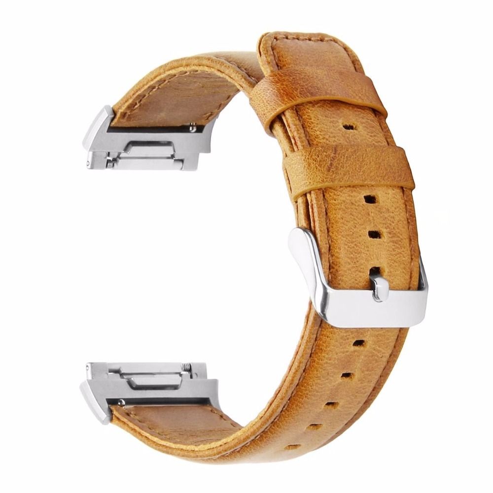 Top Quality Watch Band Strap For Fitbit Ionic Smartwatch Replacement Wristband Leather Genuine Watchband For Fitbit Ionic Strap