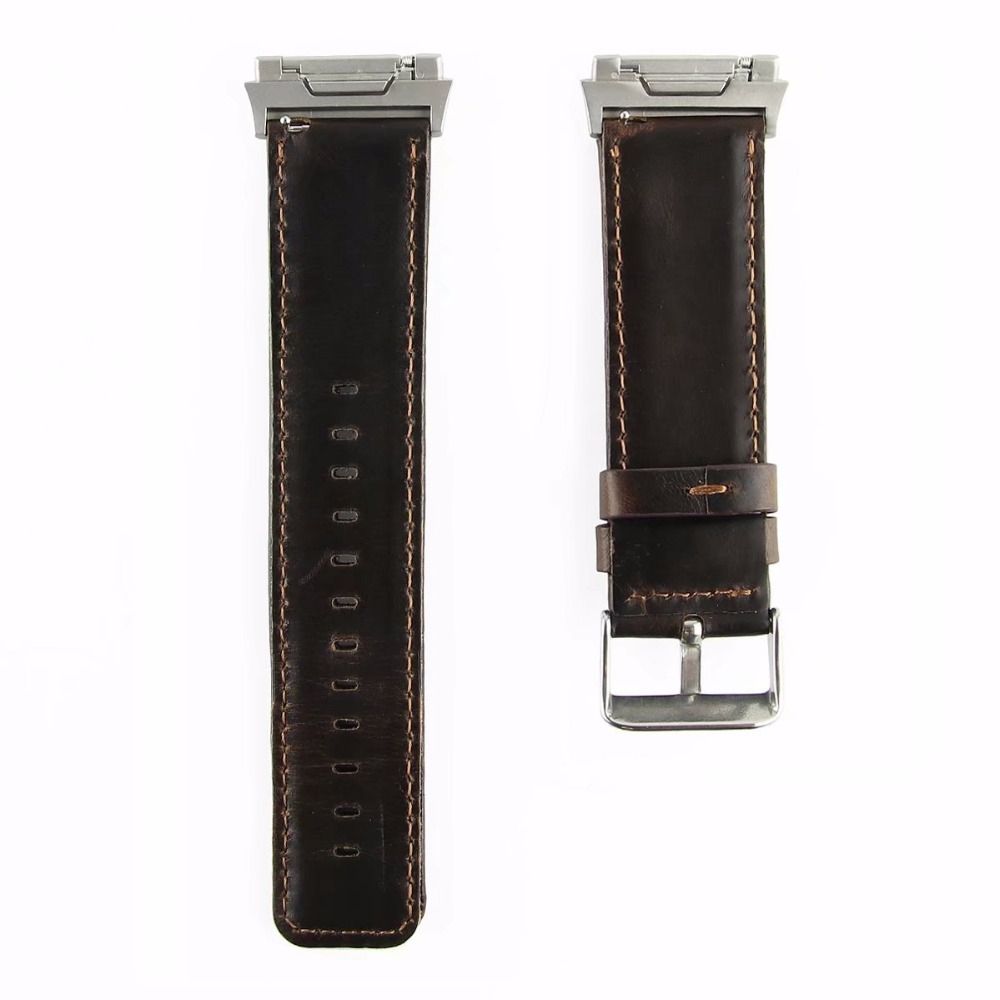 Top Quality Watch Band Strap For Fitbit Ionic Smartwatch Replacement Wristband Leather Genuine Watchband For Fitbit Ionic Strap