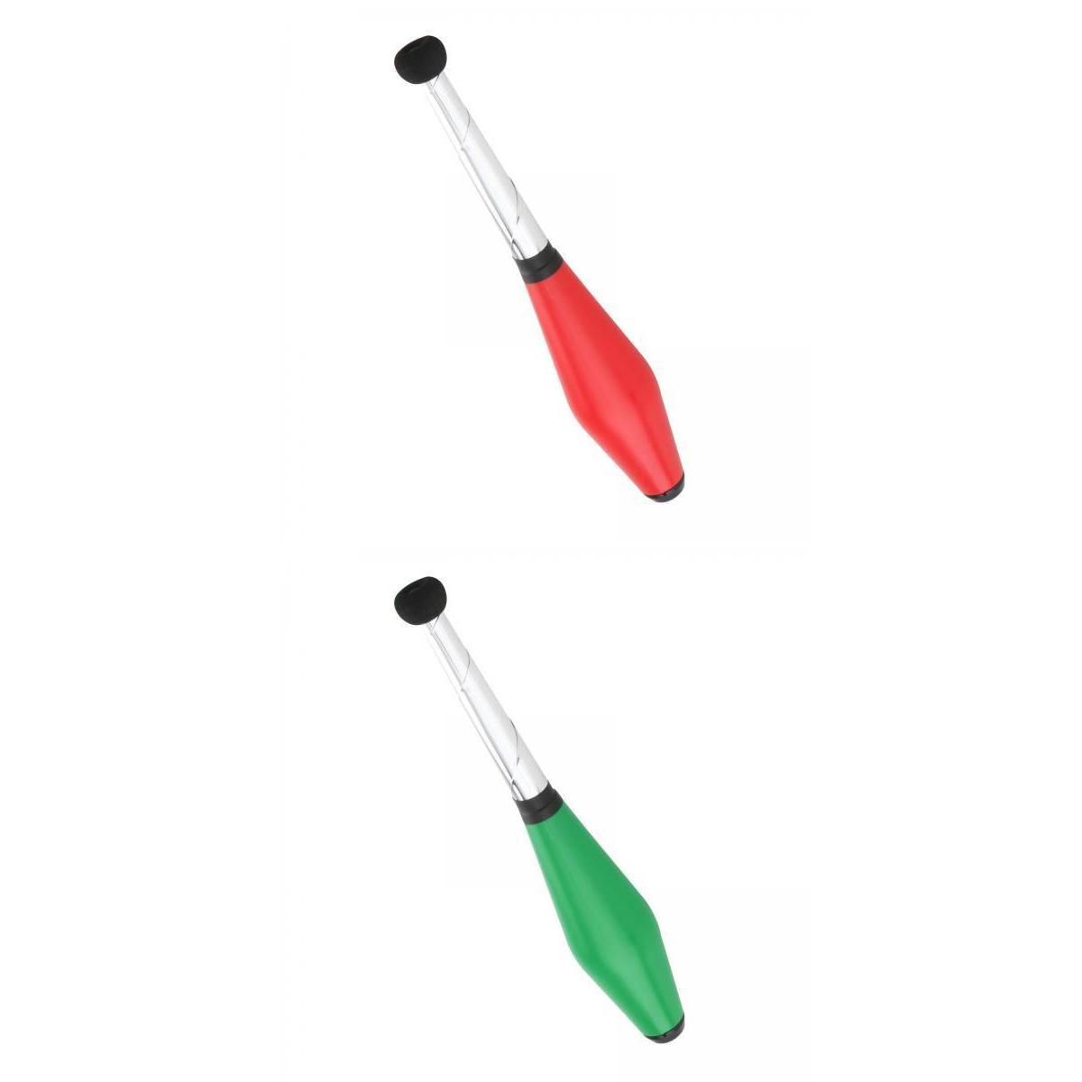2 Pieces Juggling Clubs Sticks Pins Comedy Playing Toy