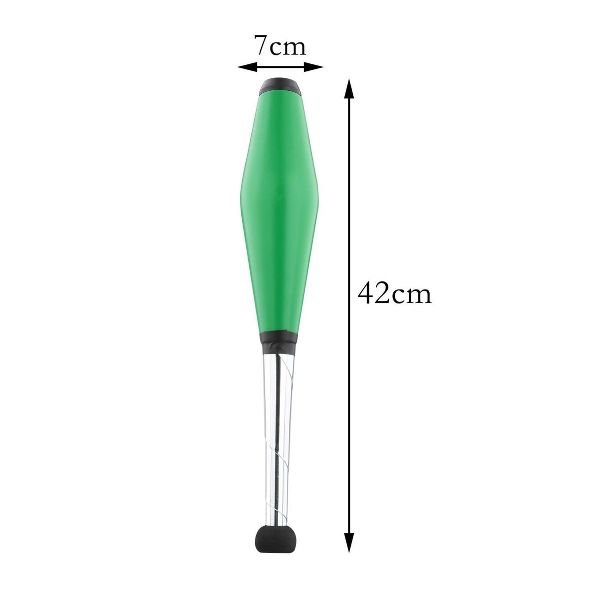 2 Pieces Juggling Clubs Sticks Pins Comedy Playing Toy