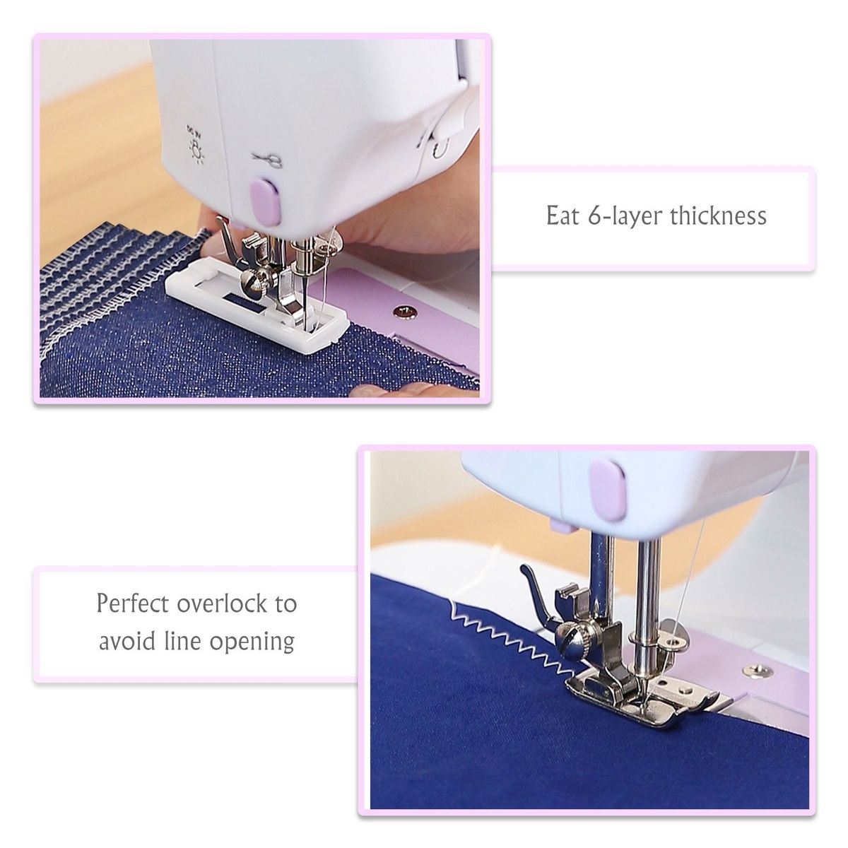 Portable Sewing Machine Electric Household Crafting Mending
