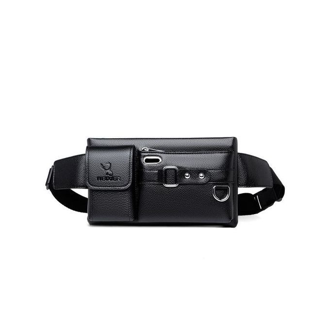 Multipurpose Leather Crossbag With Multiple Compartment