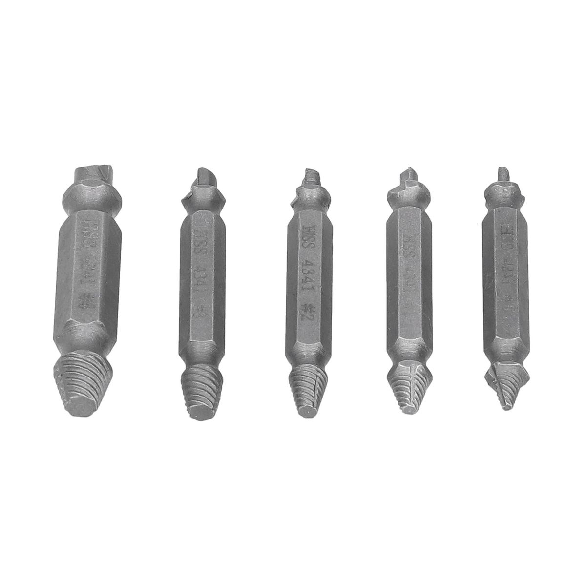 5Pcs Headless Screw Remover Double Heads Metal Bolt