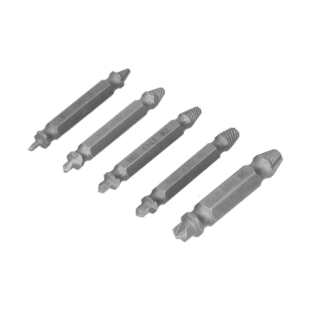 5Pcs Headless Screw Remover Double Heads Metal Bolt