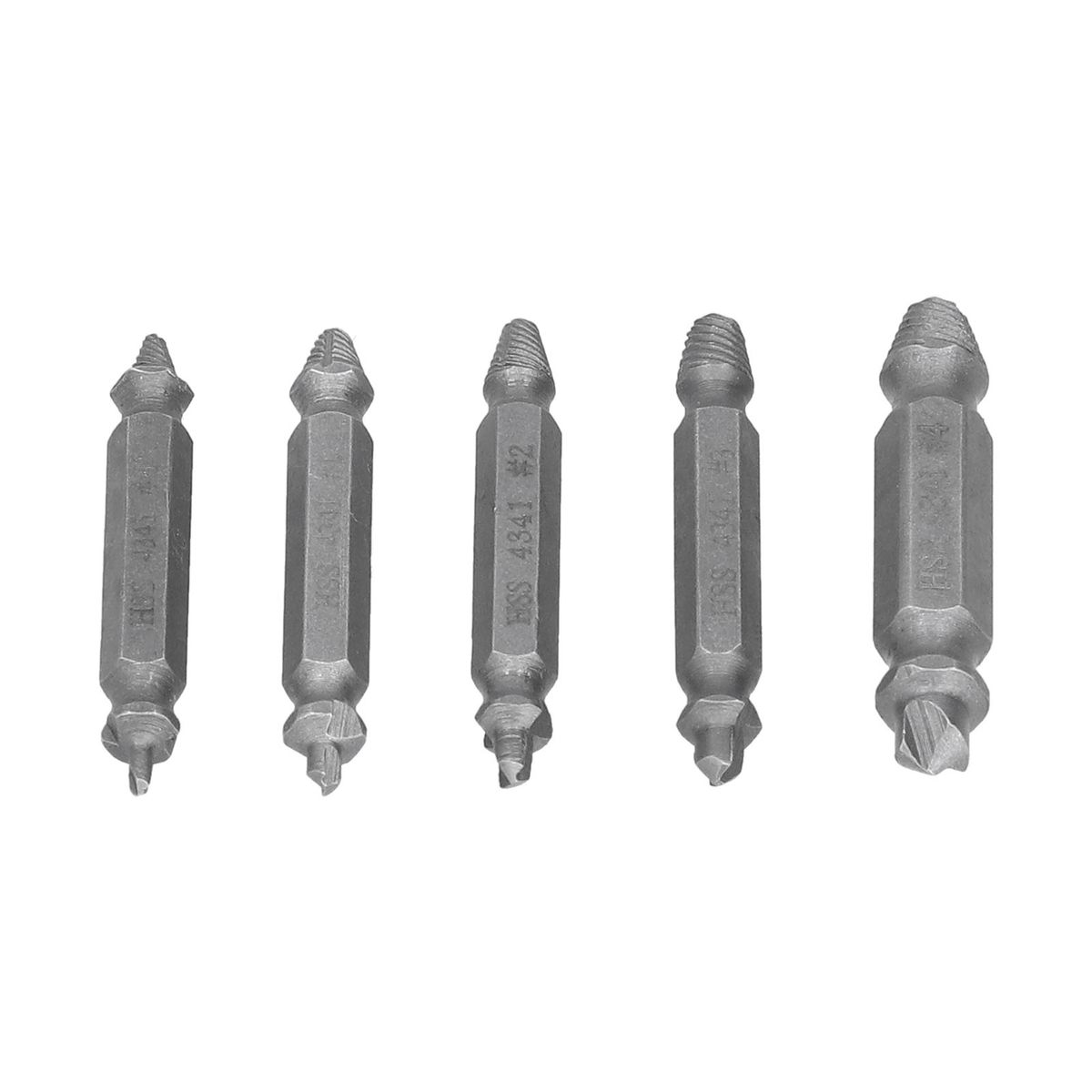 5Pcs Headless Screw Remover Double Heads Metal Bolt