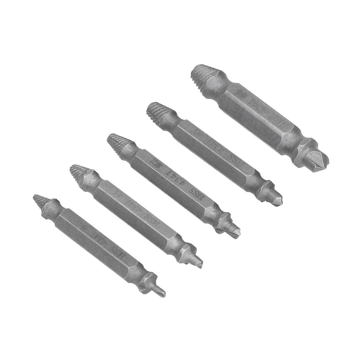 5Pcs Headless Screw Remover Double Heads Metal Bolt
