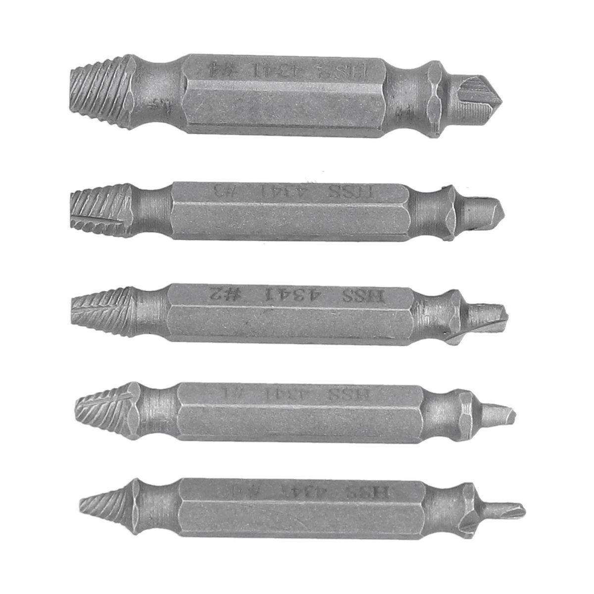 5Pcs Headless Screw Remover Double Heads Metal Bolt