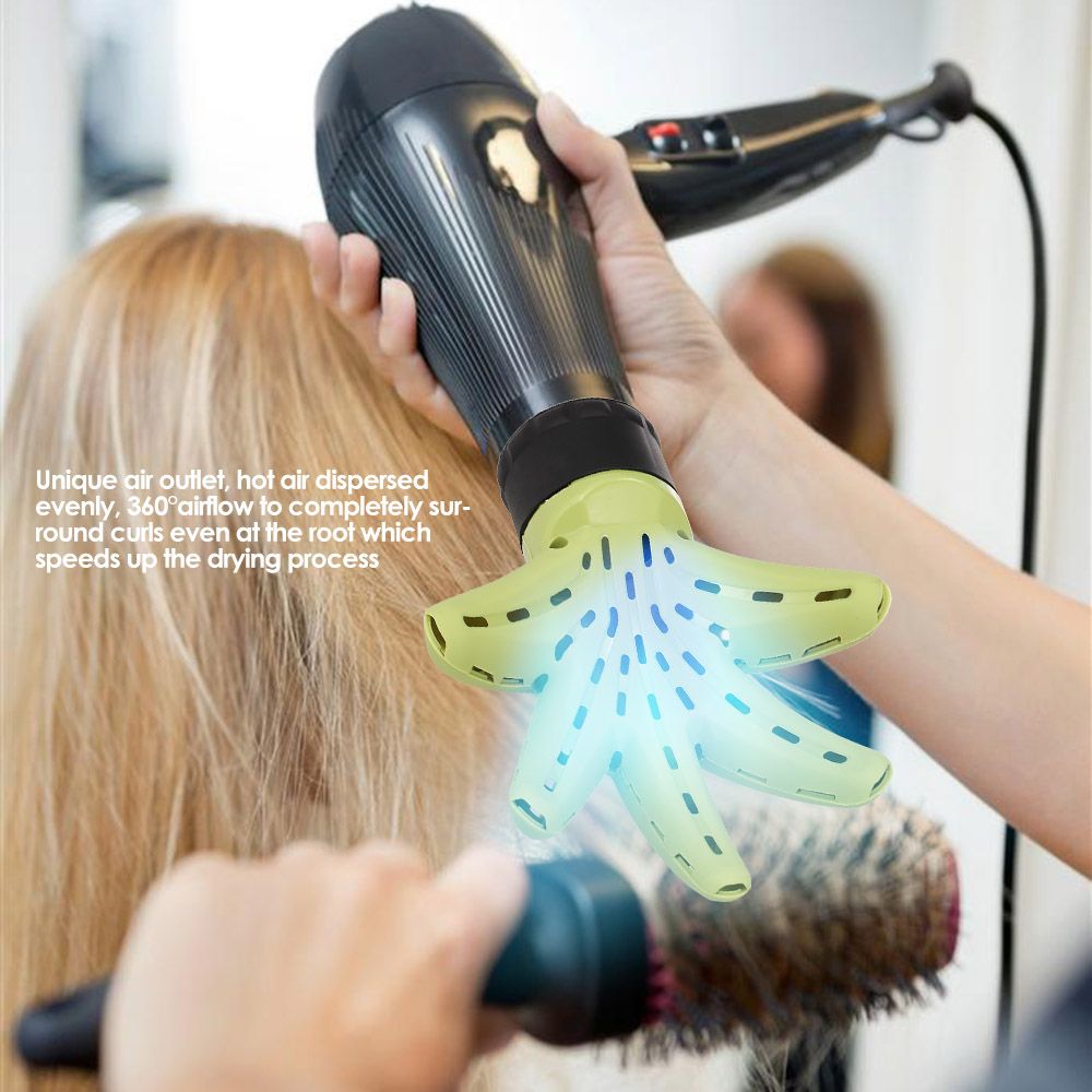 Hair Dryer Diffuser Hand Shape Plastic Professional