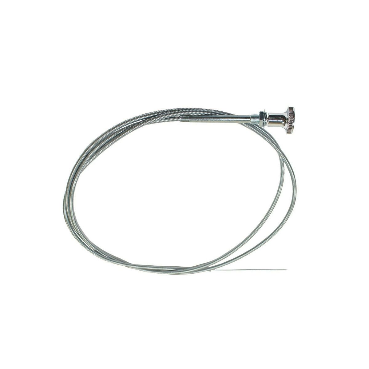Chrome Universal 6 Ft Carb Carburetor Choke Cable Push Pull