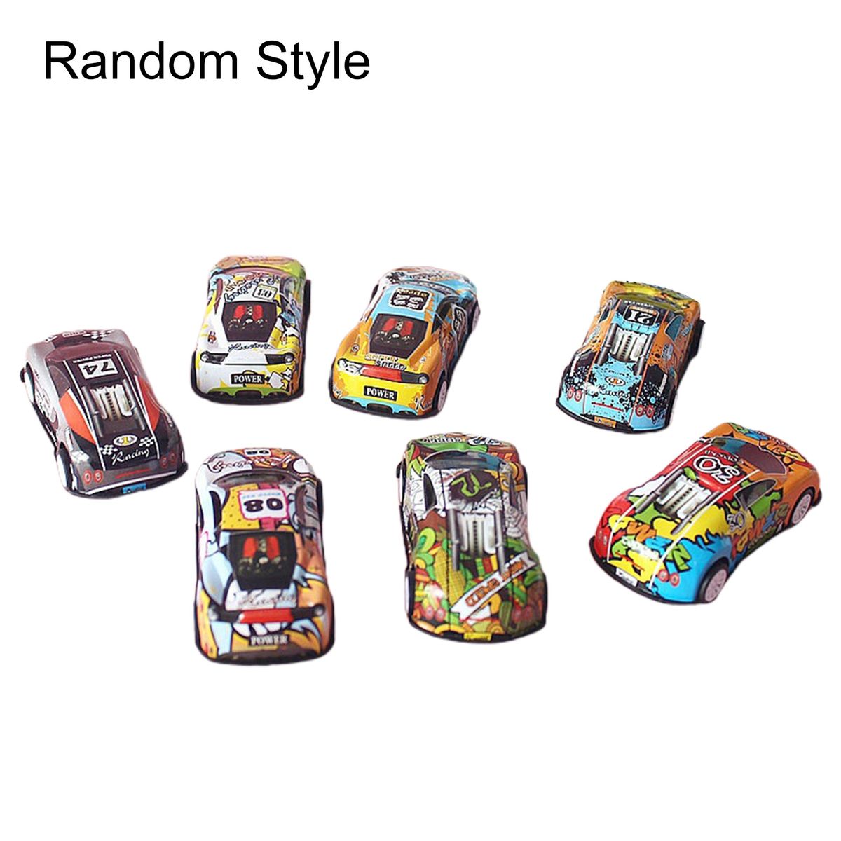Car Toy Model Children Metal Racing Car Model Random Style