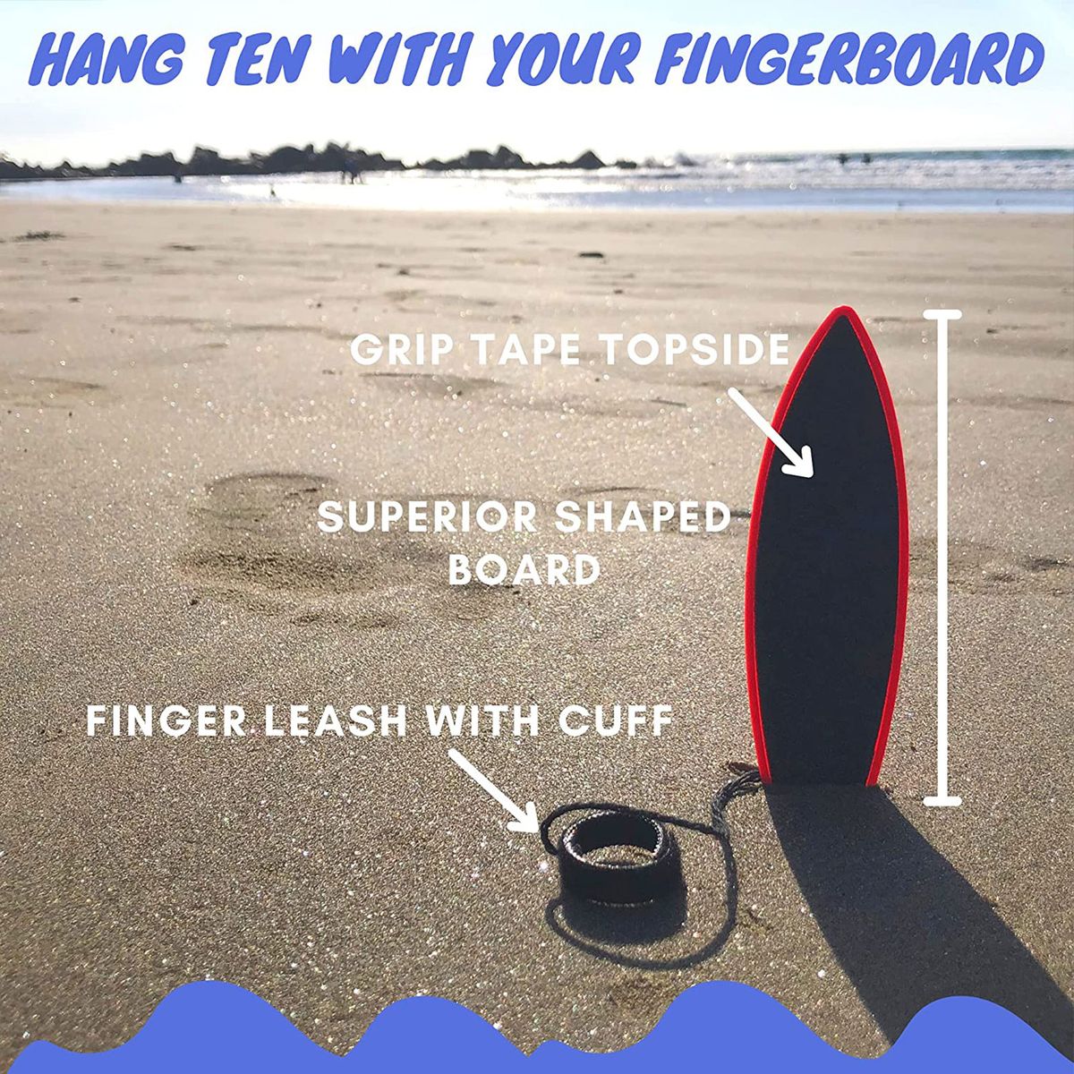 Mini Fingertip Surfboard Finger Surfboard Collectible Fingerboards Mini Board For Kids And Skate Lovers Looking To Hone Their