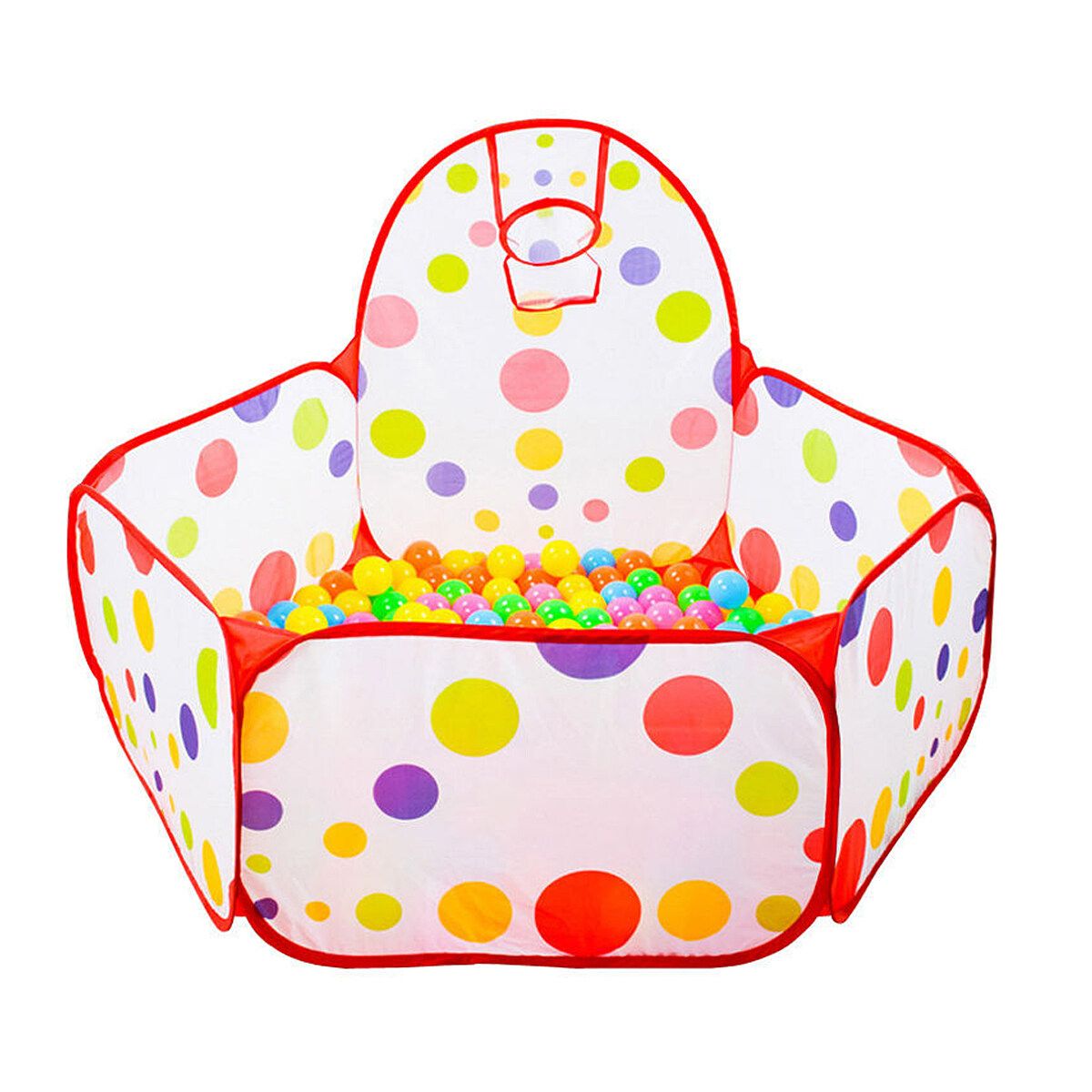 Foldable Basketball Pool Baby Game Tent Ball Pool Play Mat Pool 150cm
